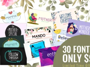 font eden the massive font bundle