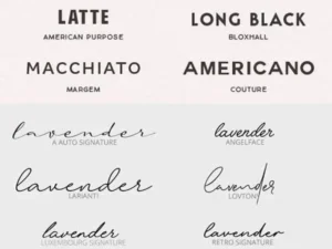 font pack 40 fonts collection