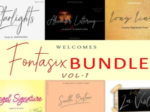 fontasix bundle vol 1