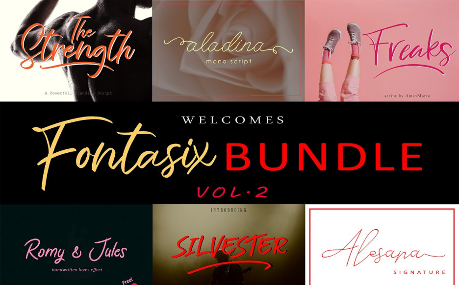 Fontasix Bundle Vol 2