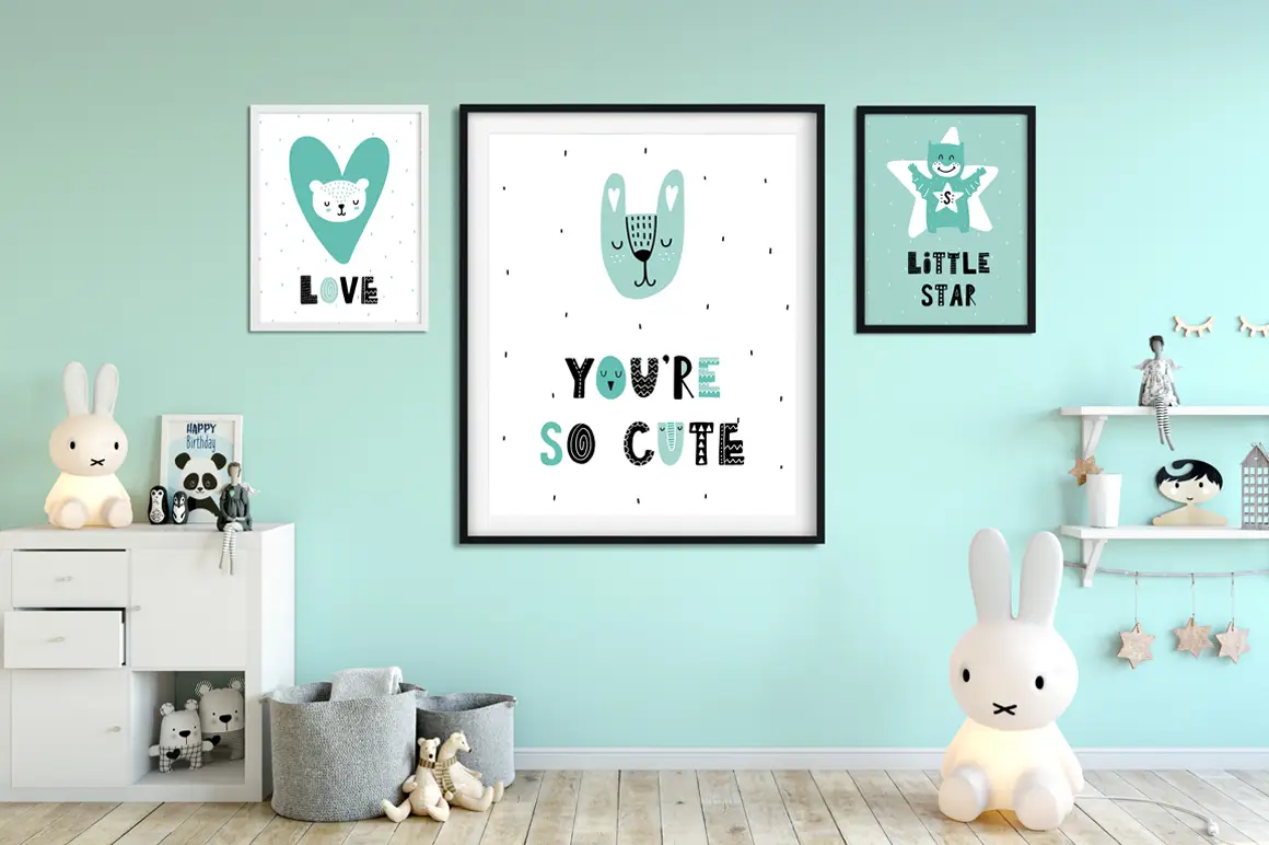 Fontbundles – Tiny Joy Font – Scandinavian & Kids