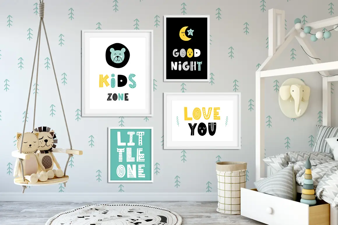 Fontbundles – Tiny Joy Font – Scandinavian & Kids 4 fontbundles tiny joy font scandinavian kids 4 1