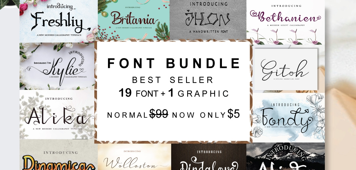 Fonts Bundle 2