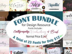 fonts bundle