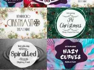 fonts cocktail bundle 20 fonts