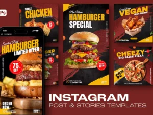 food instagram post