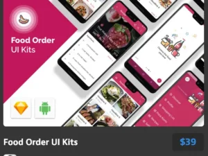 food order ui kits