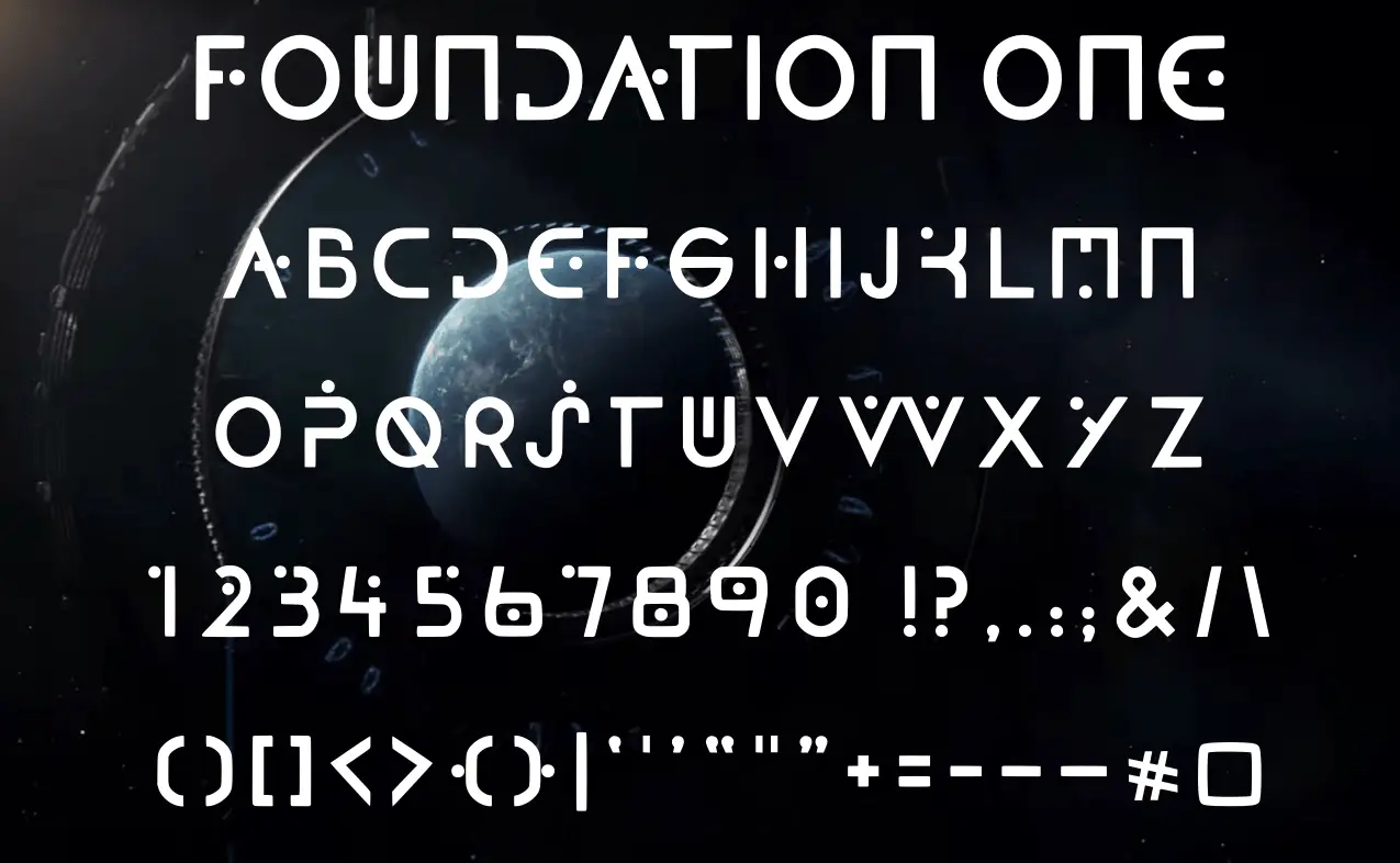 Foundation One Display Font