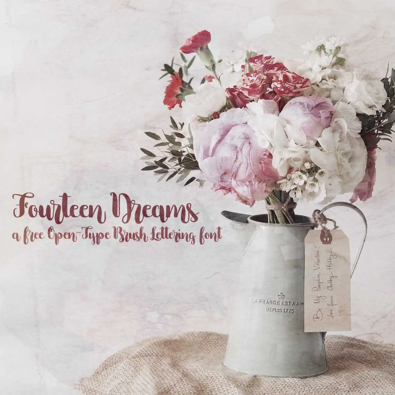 Fourteen Dreams Brushlettering Font 4 fourteen dreams brushlettering font 4