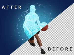 frozen photo effect for photoshop