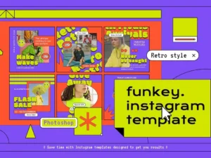 funkey instagram template
