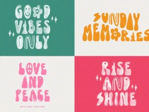 funky yard svg groovy font extra by prioritype co 3