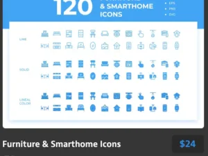 furniture smarthome icons