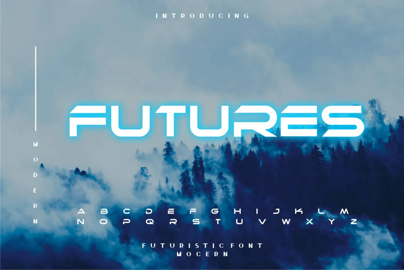 Futures Display Font 5 futures display font