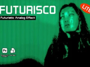futuristic analaog effect