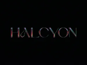 futuristic neon chrome effect 3