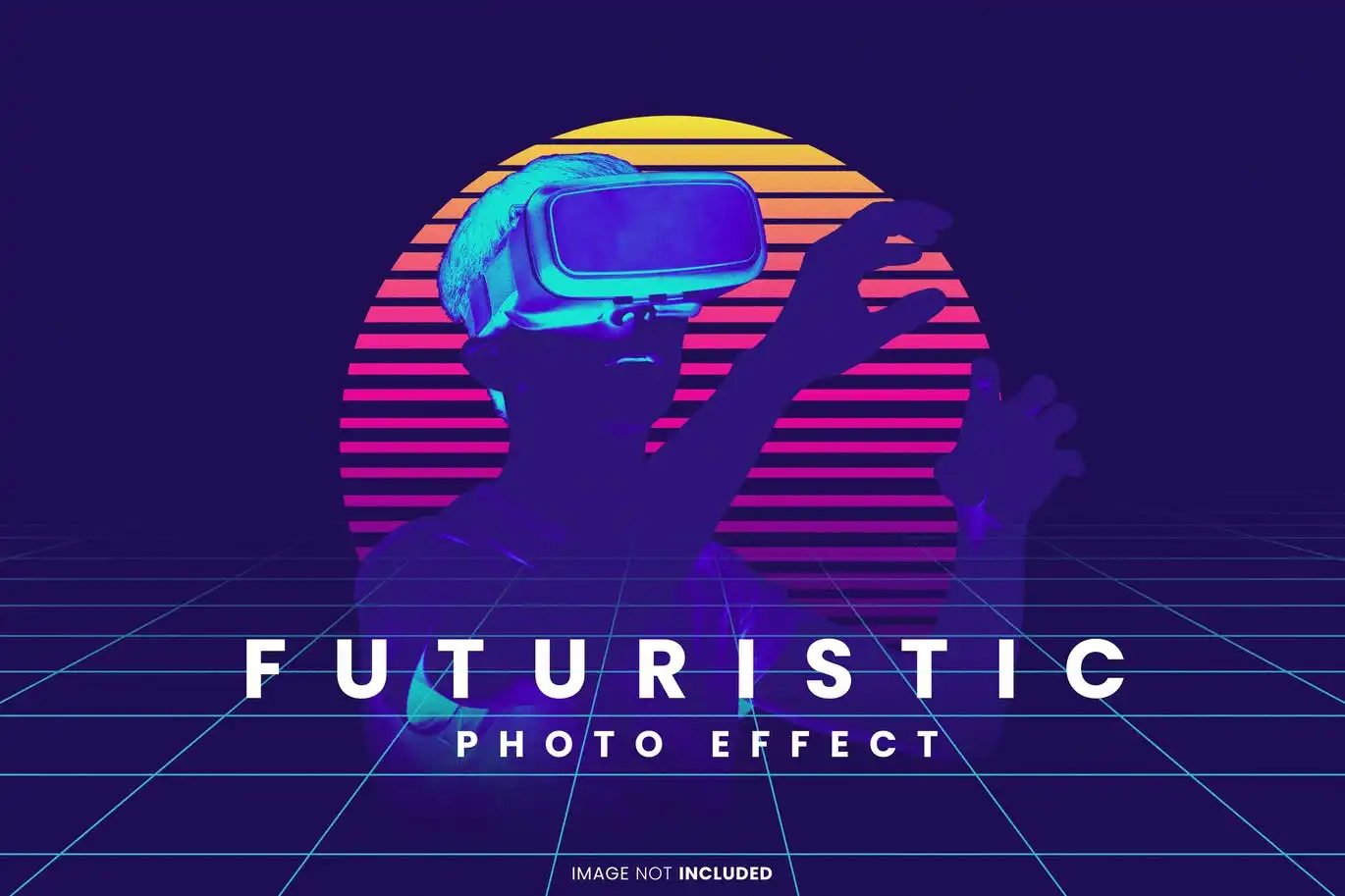 Futuristic Photo Effect For Photoshop