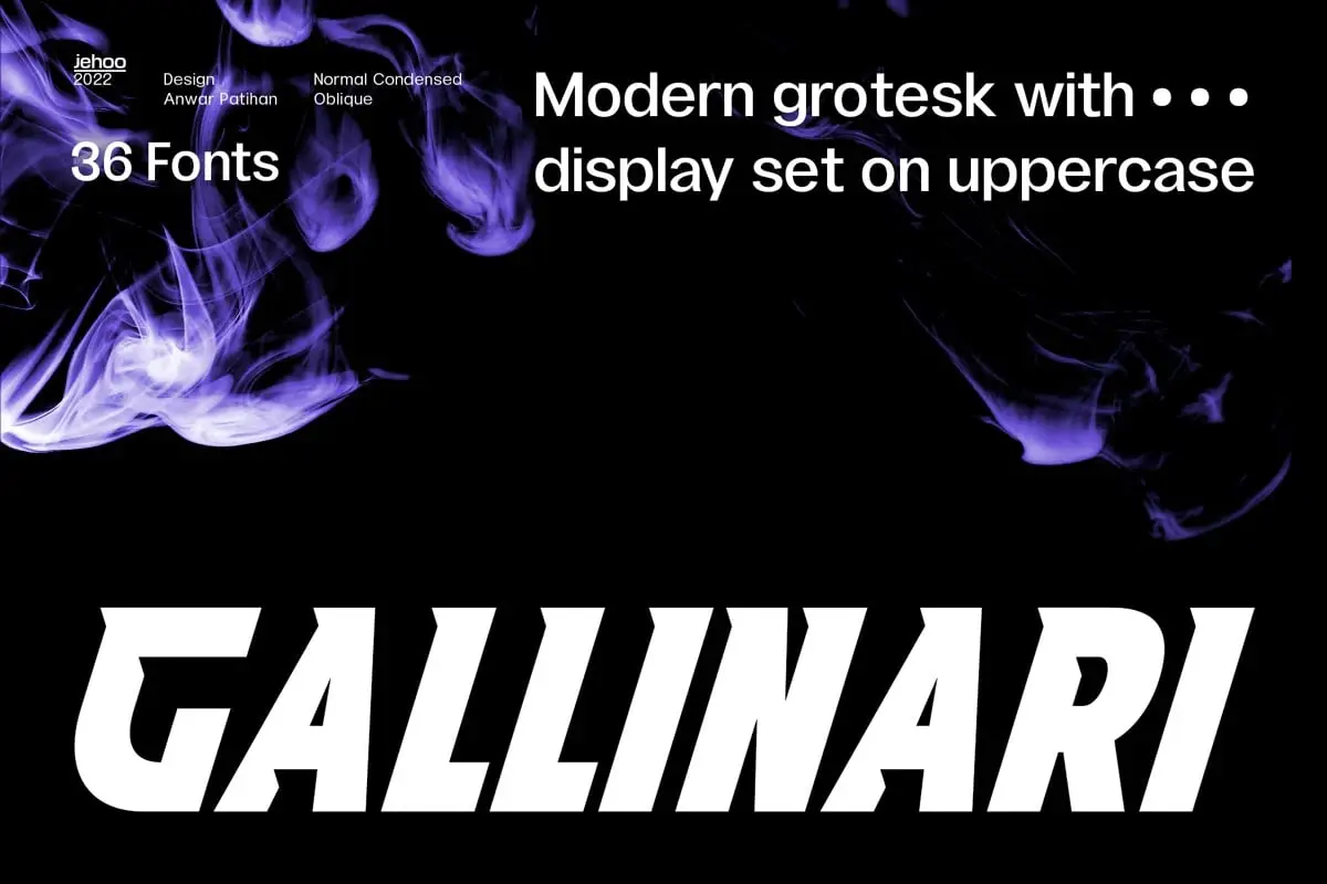 Gallinari Extrabold Cond By Anwar Patihan 4 gallinari extrabold cond by anwar patihan