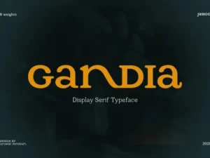 gandia serif font