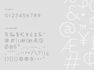 gayaku modern sans serif font 2