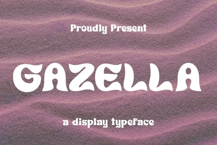 Gazella Display Font 5 gazella display font