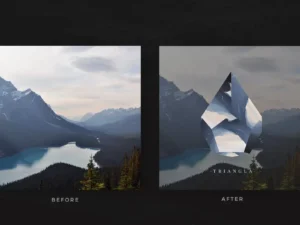 geometric shapes photo templates v 5
