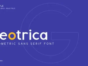 geotrica font
