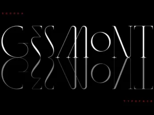 gesmont font
