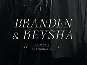 glamre elegant modern glamour italic serif 2
