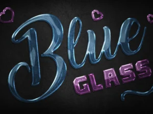 glass text effects 5