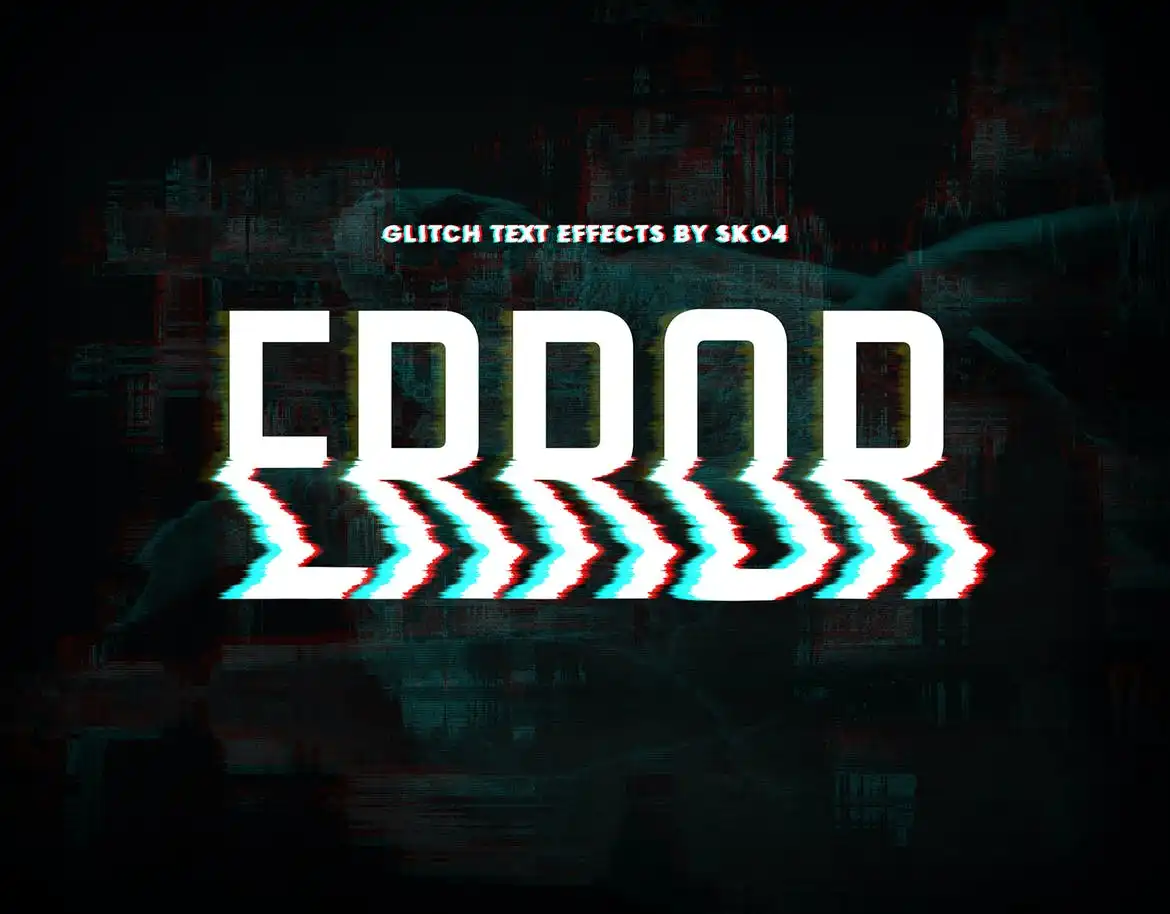 Glitch Effects-10 Psd 8 glitch effects 10 psd 10
