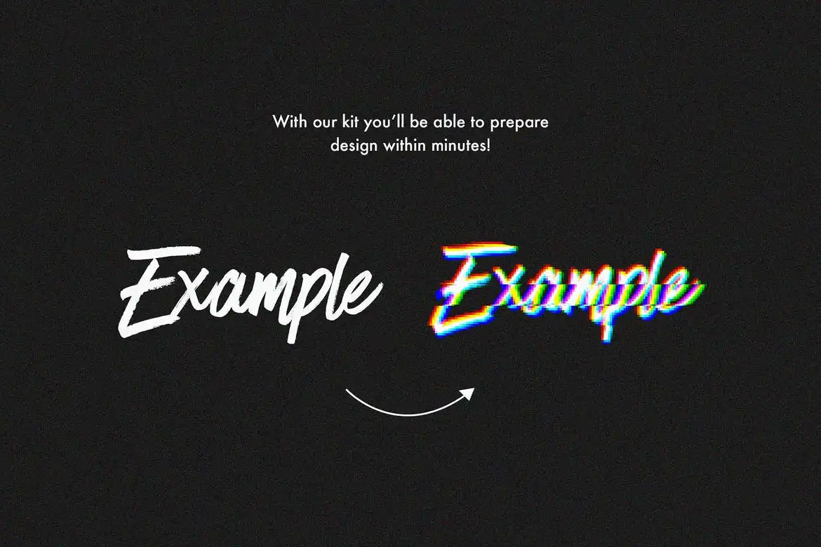 Glitch Text Effects Collection 14 glitch text effects collection 7
