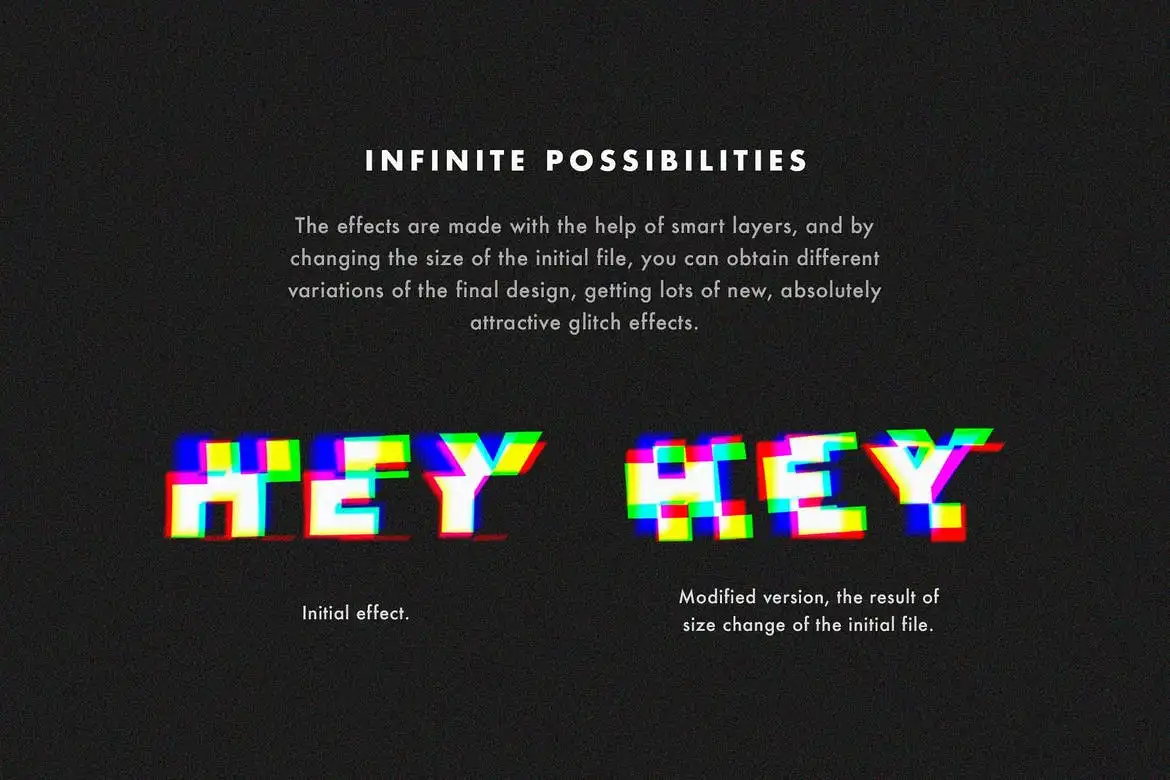 Glitch Text Effects Collection 5 glitch text effects collection