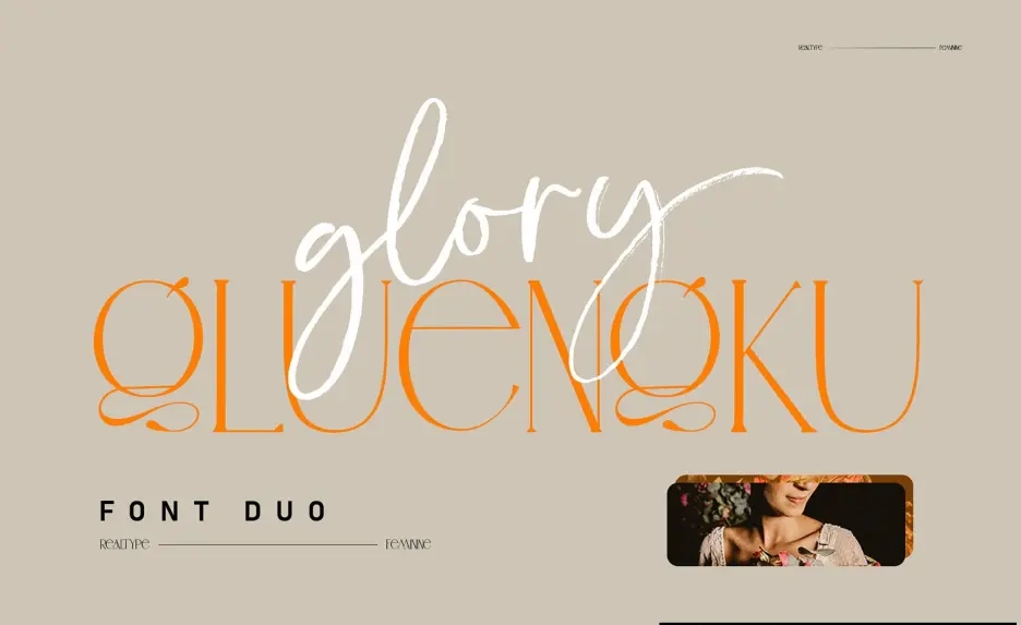 Glory Gluengku Font Duo T8D4Kyy