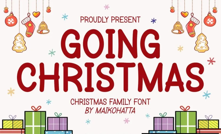 Going Christmas – Christmas Family Font Hjt66Kf