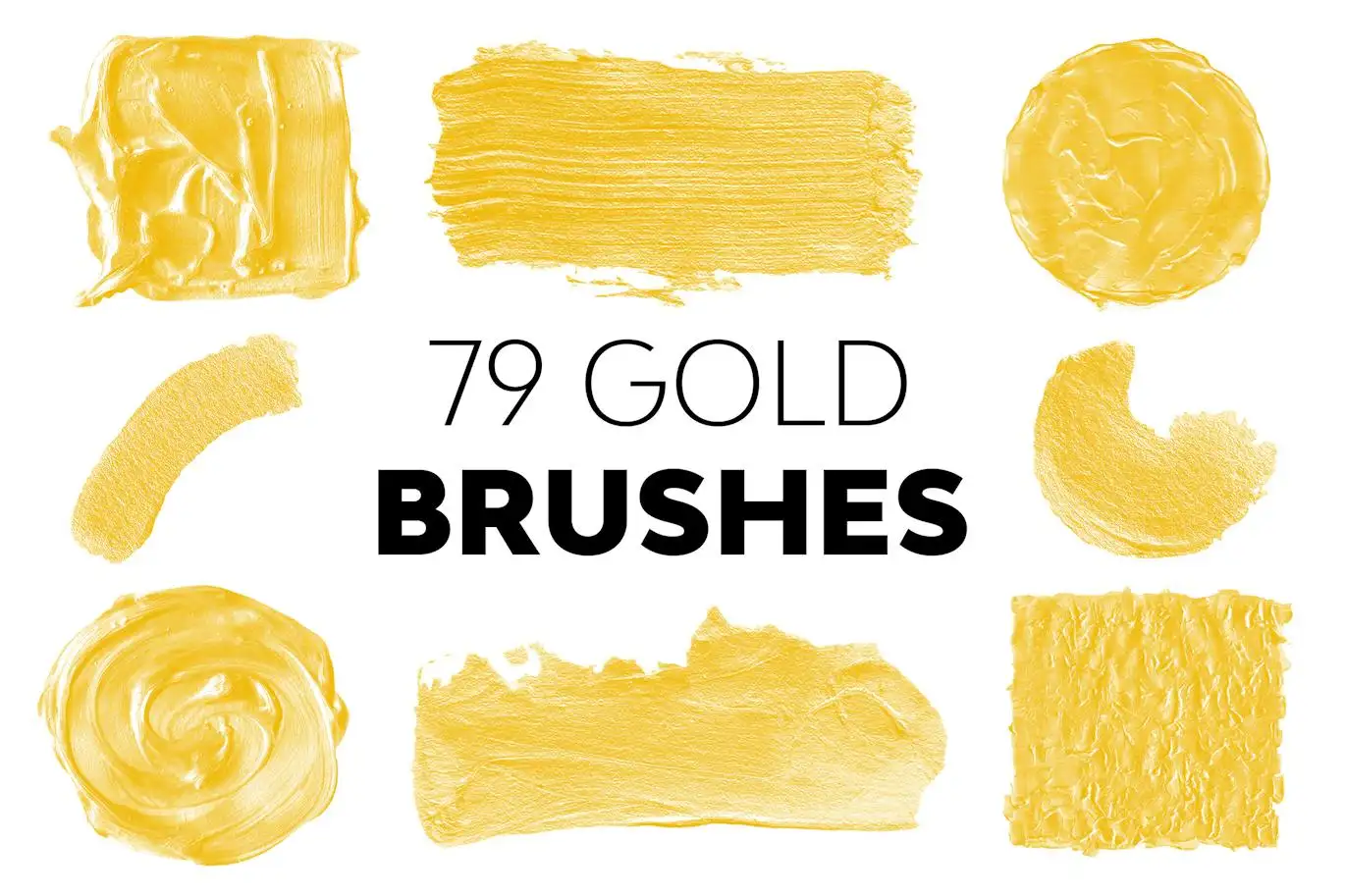 Gold Brushes