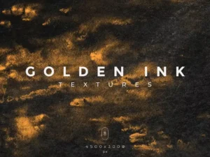 golden ink textures