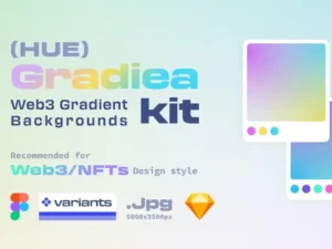 gradiea kit web3 gradient backgrounds hue ver
