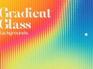 gradient glass backgrounds