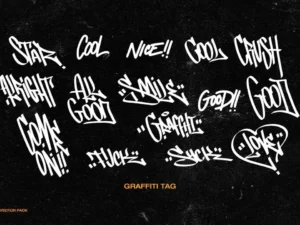 graffiti random vector pack 2