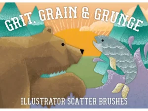 grit grunge grain scatter brushes 4
