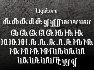 ground font 5
