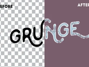 grunge layer styles