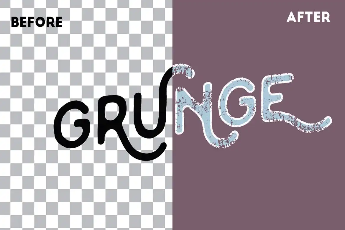 Grunge Layer Styles