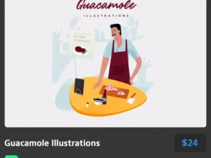 guacamole illustrations 2