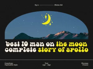 gunydrops display font 3