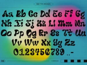 h2o display free typeface by cloe 2