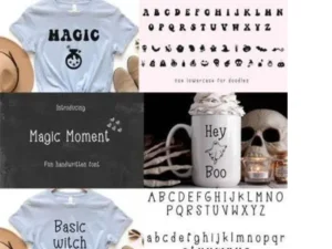 halloween bundle font