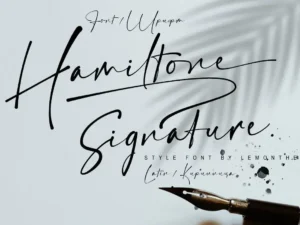 hamilton signature01
