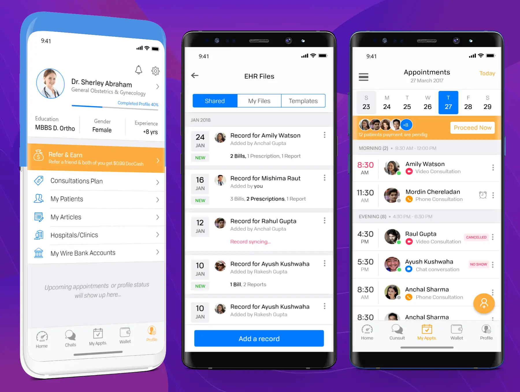 Healthcare Doctor Android UI Kit 7 healthcare doctor android ui kit6
